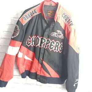 Orange County Choppers OCC Racing Jacket Mens XL Black Red Rock Tavern NY Biker